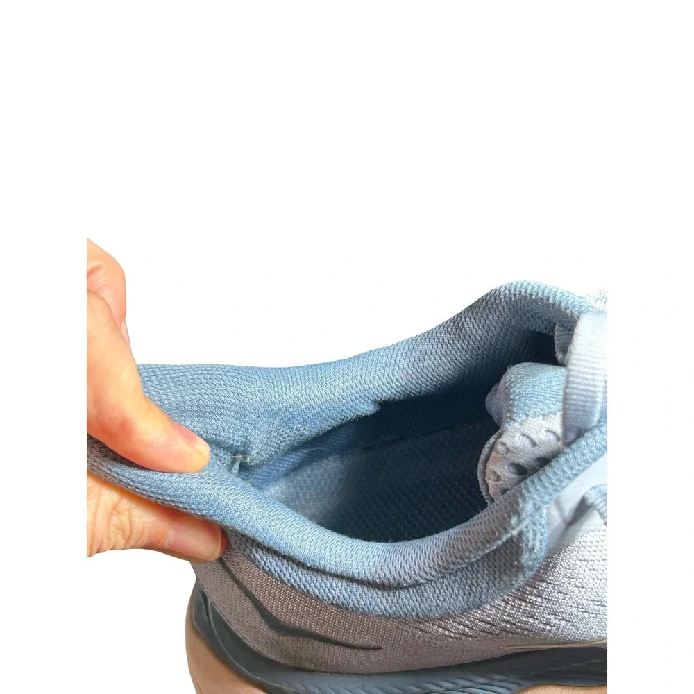 Hoka Arahi 5 Blue Tan Stability Running Shoes Womens 9.5B 1115012-BFLG